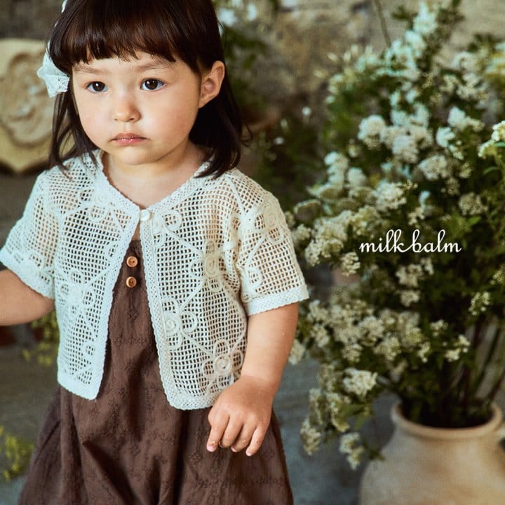 Milk Balm - Korean Baby Fashion - #babywear - Leo Dungarees Body Suit - 2