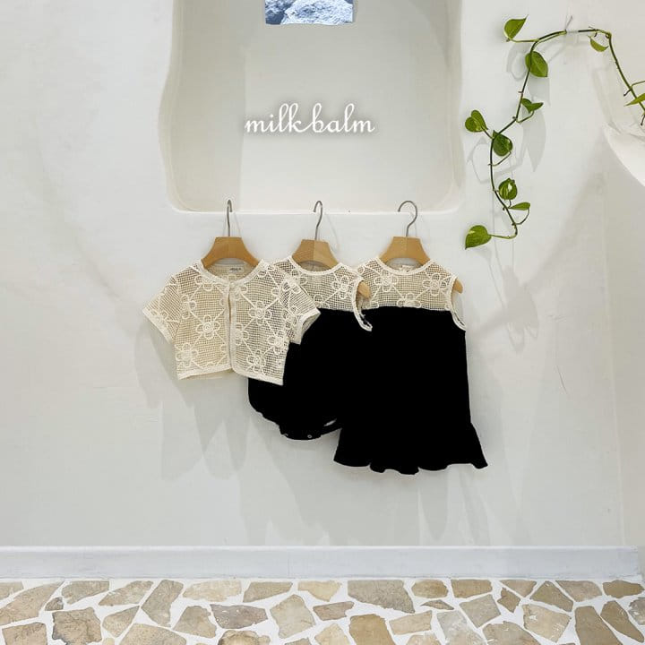 Milk Balm - Korean Children Fashion - #childofig - Crohet Cardigan - 5