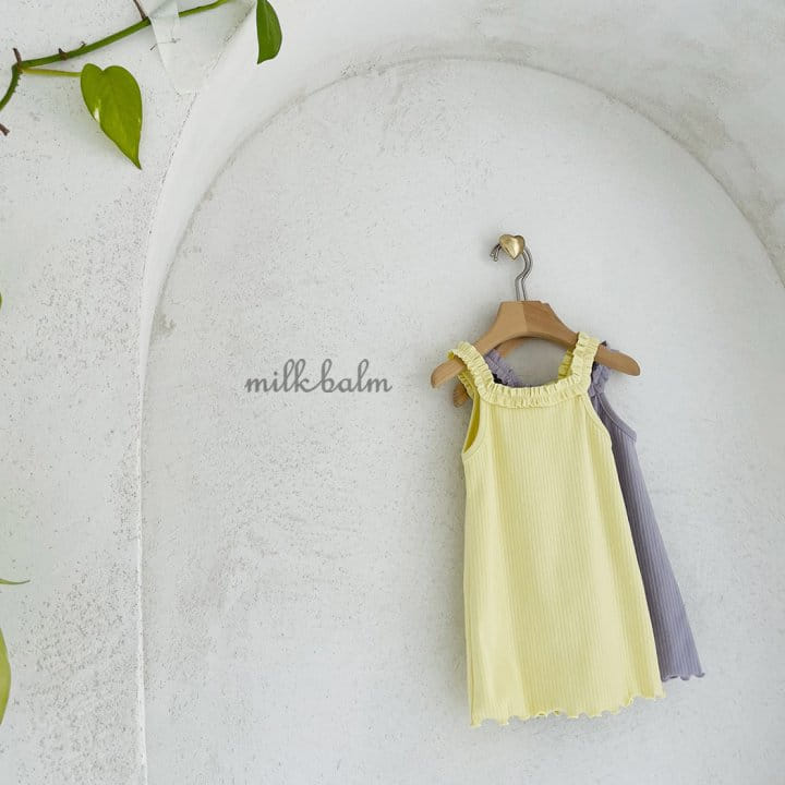 Milk Balm - Korean Children Fashion - #stylishchildhood - Anna Sleeveless One-Piece - 4