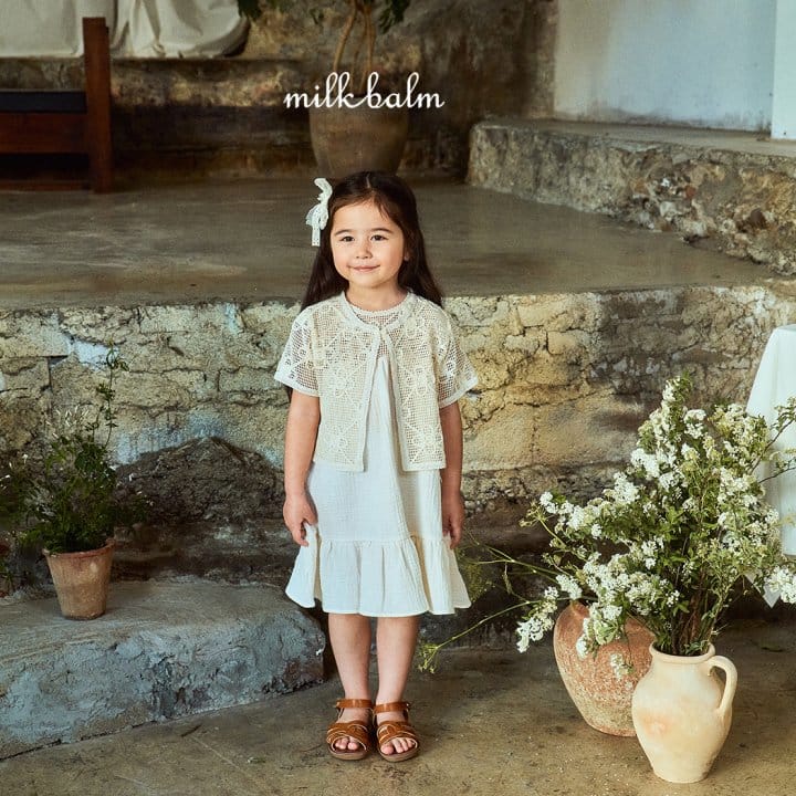 Milk Balm - Korean Children Fashion - #childofig - Crohet One-Piece - 5