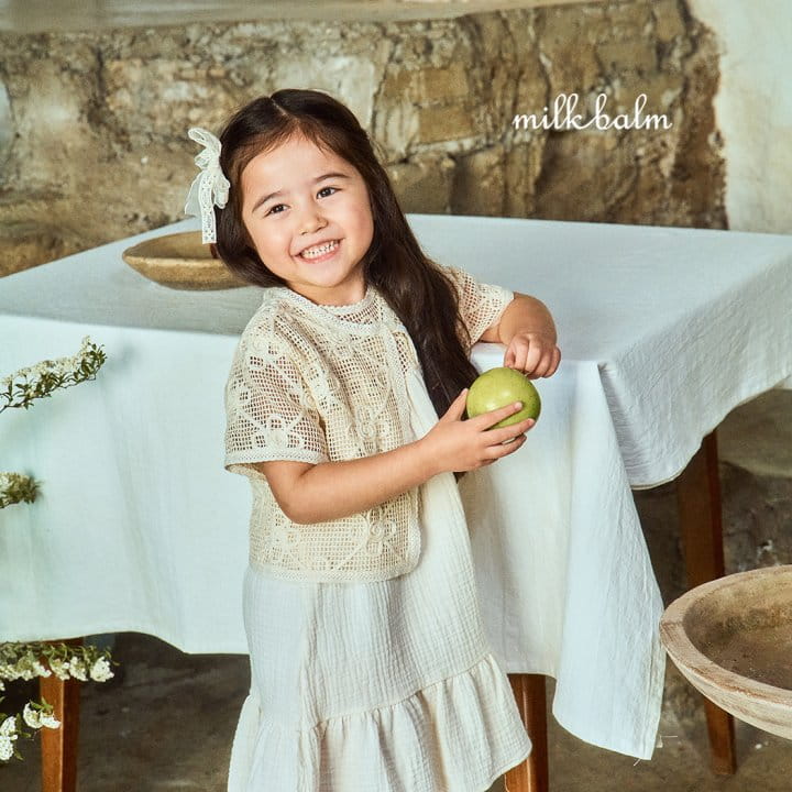 Milk Balm - Korean Children Fashion - #minifashionista - Crohet One-Piece - 2