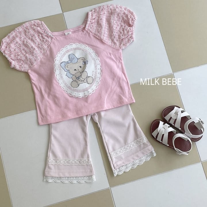 Milk Bebe - Korean Children Fashion - #kidzfashiontrend - Shu Shu Boots Cut PantS - 4