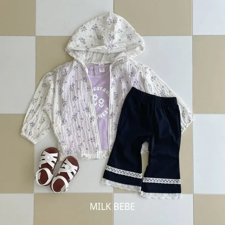 Milk Bebe - Korean Children Fashion - #magicofchildhood - Flower Jumper - 5