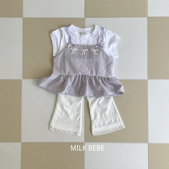 Milk Bebe - Korean Children Fashion - #prettylittlegirls - Mary Tee - 7