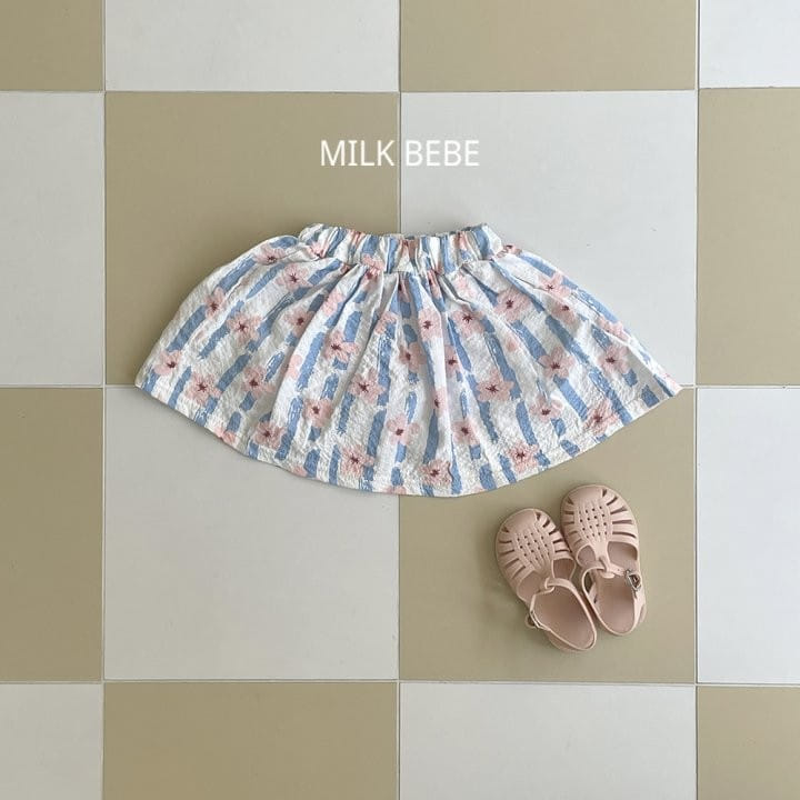 Milk Bebe - Korean Children Fashion - #prettylittlegirls - Flower Skirt - 6
