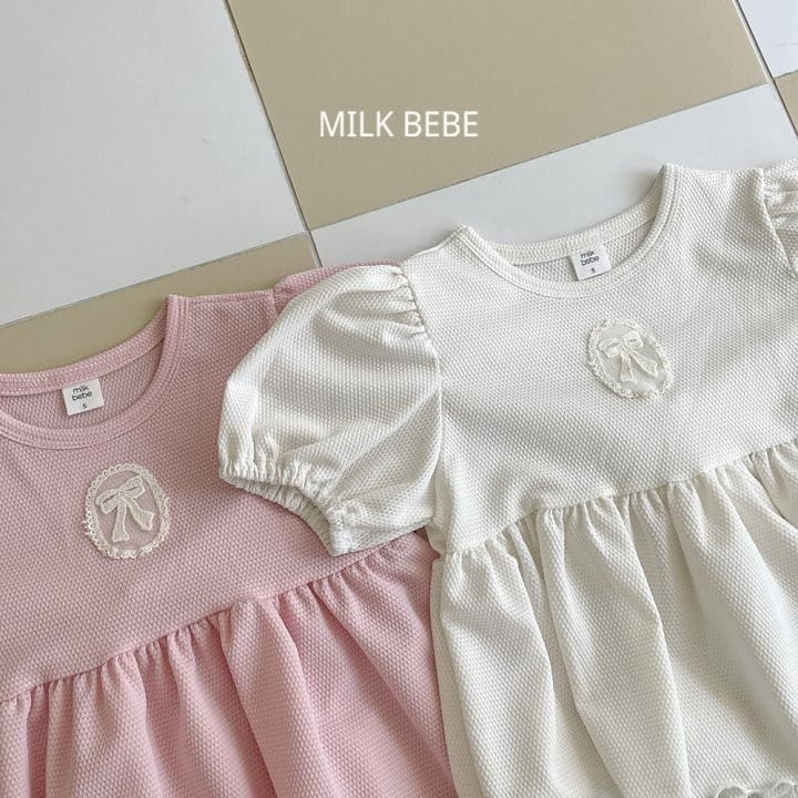 Milk Bebe - Korean Children Fashion - #toddlerclothing - Wendy Top Bottom Set - 3