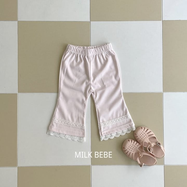 Milk Bebe - Korean Children Fashion - #toddlerclothing - Shu Shu Boots Cut PantS - 10