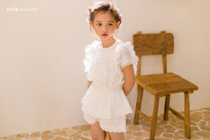 Milk Powder - Korean Children Fashion - #childrensboutique - Salrang Lace PantS - 3