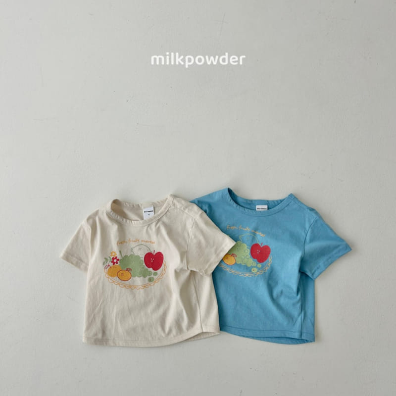 Milk Powder - Korean Children Fashion - #designkidswear - Grape Tee - 2
