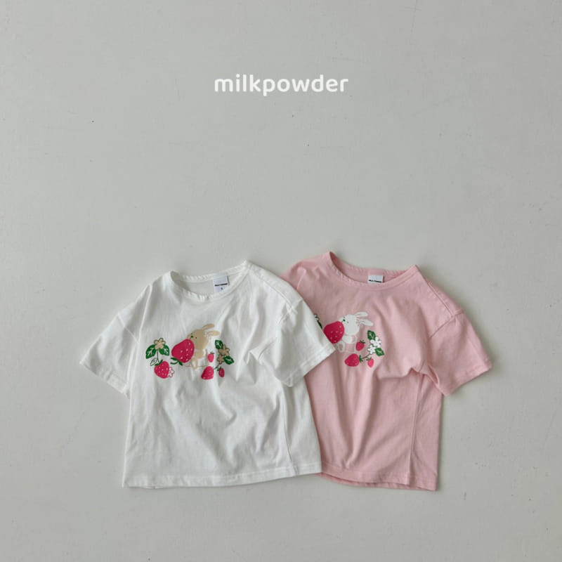Milk Powder - Korean Children Fashion - #discoveringself - Strawberry Tee - 2
