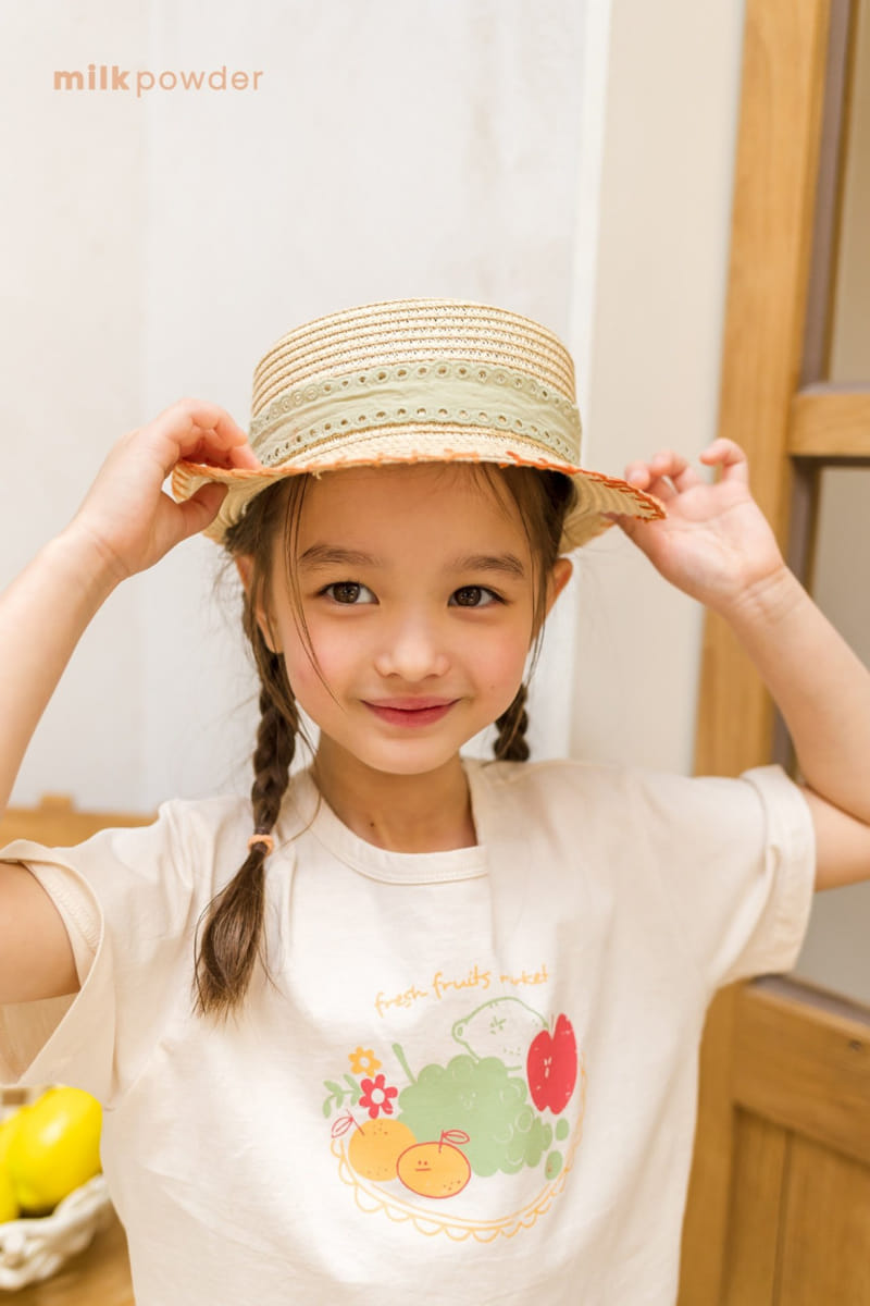 Milk Powder - Korean Children Fashion - #kidzfashiontrend - Grape Tee - 7