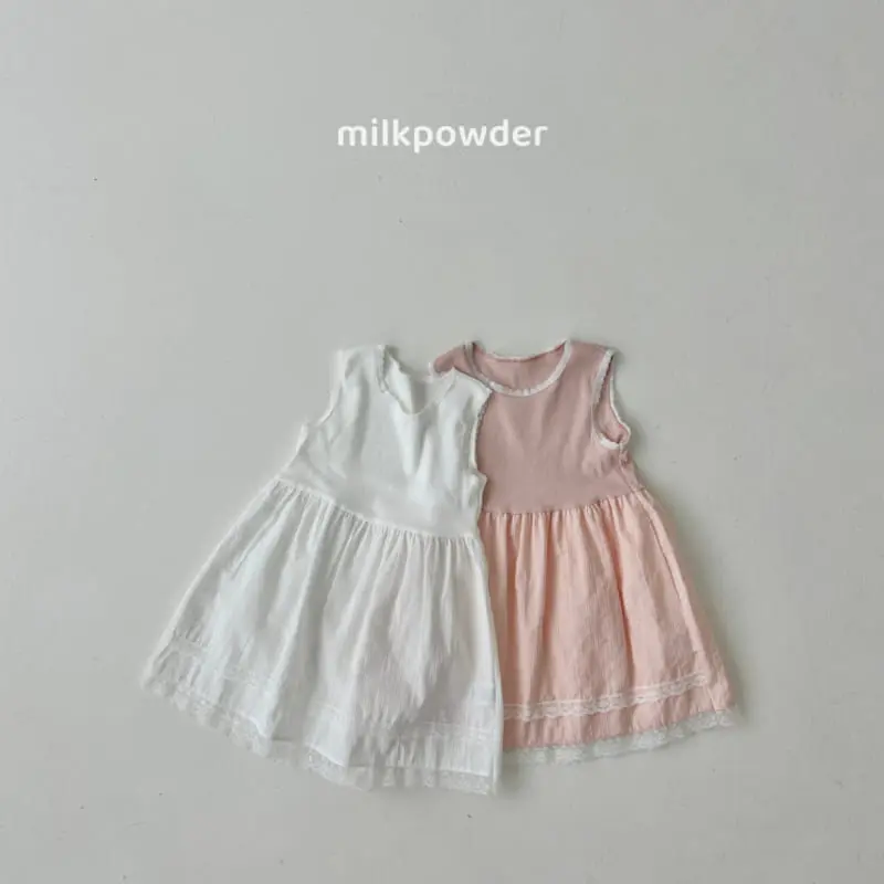 Milk Powder - Korean Children Fashion - #littlefashionista - Peach One-Piece - 2