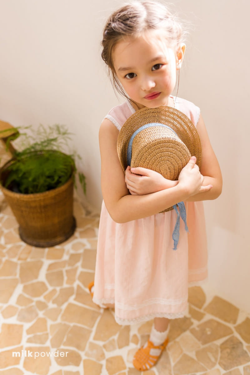 Milk Powder - Korean Children Fashion - #magicofchildhood - Peach One-Piece - 4