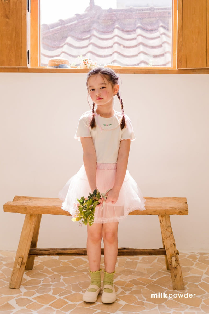 Milk Powder - Korean Children Fashion - #prettylittlegirls - Anna Tee - 8