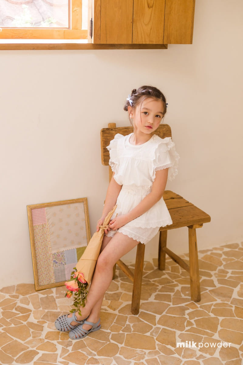 Milk Powder - Korean Children Fashion - #prettylittlegirls - Salrang Lace Vest - 7