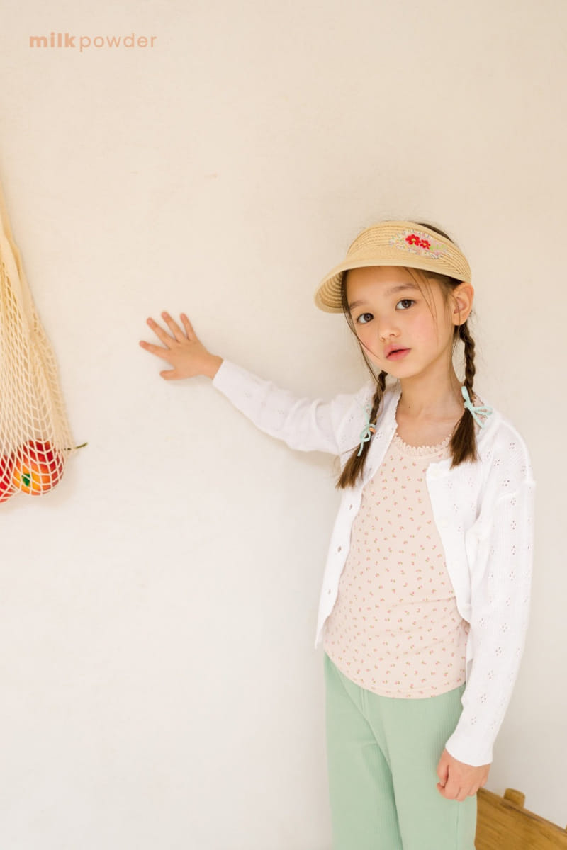 Milk Powder - Korean Children Fashion - #stylishchildhood - Cuty Sleeveless Tee - 11
