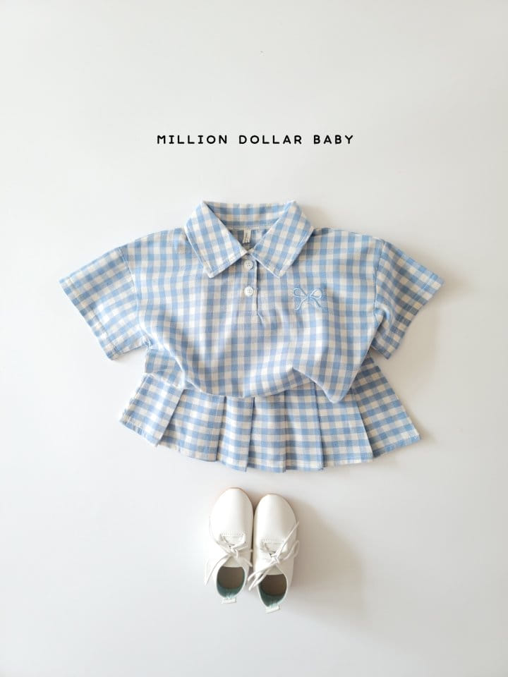 Million Dollar Baby - Korean Children Fashion - #discoveringself - Check Skirt - 6