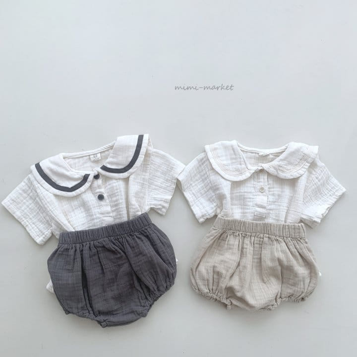 Mimi Market - Korean Baby Fashion - #babyboutique - Bebe Top Bottom Set