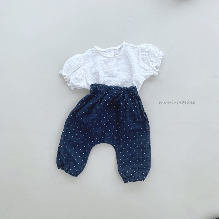 Mimi Market - Korean Baby Fashion - #babyboutique - Double Dot Pants - 9