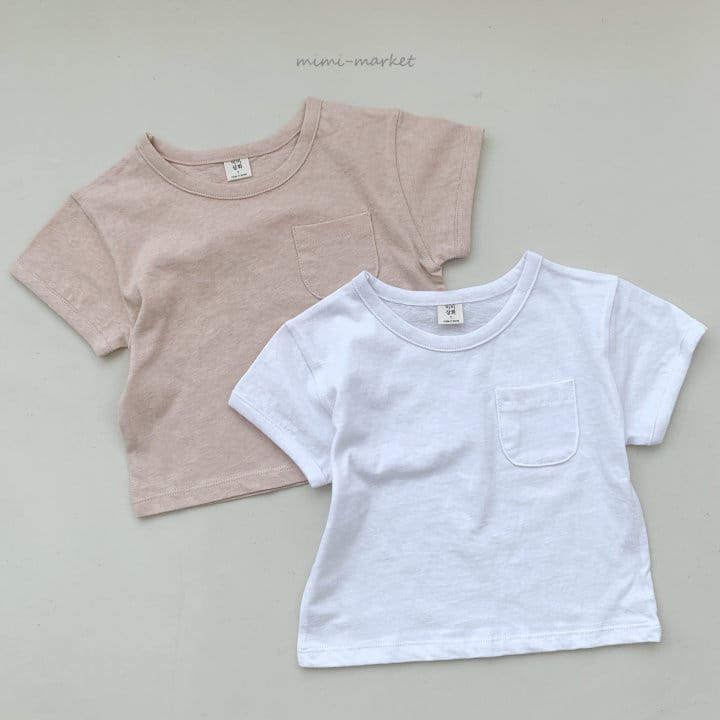 Mimi Market - Korean Baby Fashion - #babyboutiqueclothing - Pocket Short Sleeve Tee - 11