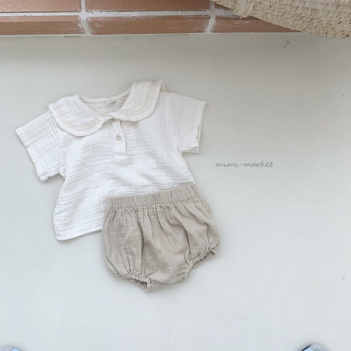 Mimi Market - Korean Baby Fashion - #babyclothing - Bebe Top Bottom Set - 3