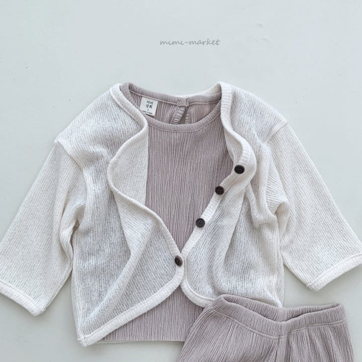 Mimi Market - Korean Baby Fashion - #babyclothing - Summer Cardigan - 4