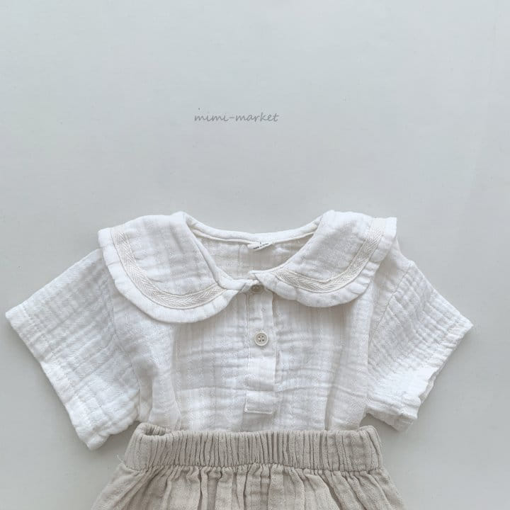 Mimi Market - Korean Baby Fashion - #babyfever - Bebe Top Bottom Set - 5