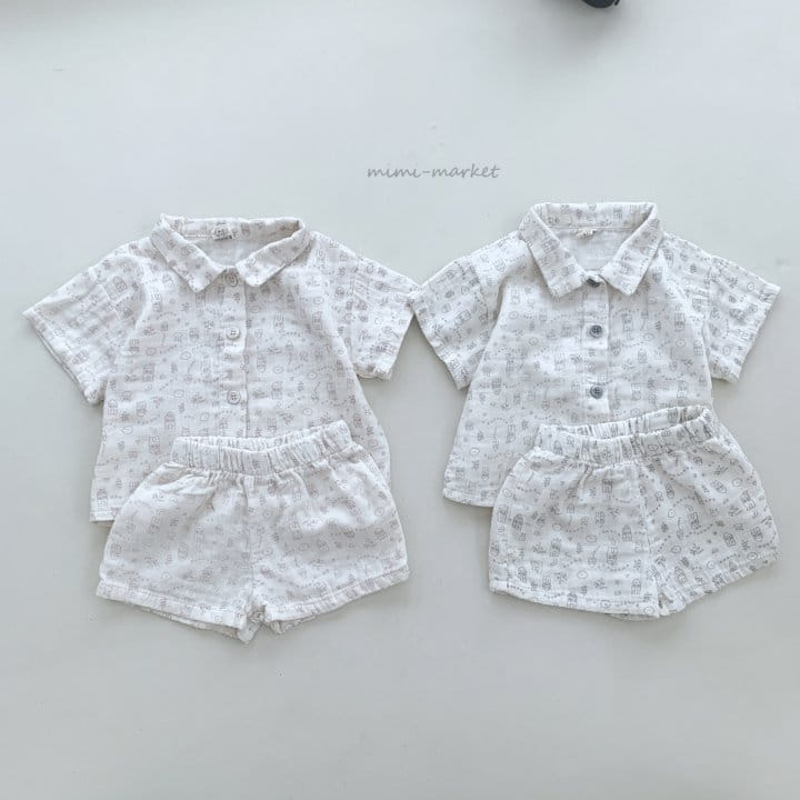 Mimi Market - Korean Baby Fashion - #babyfever - Coou Top Bottom Set