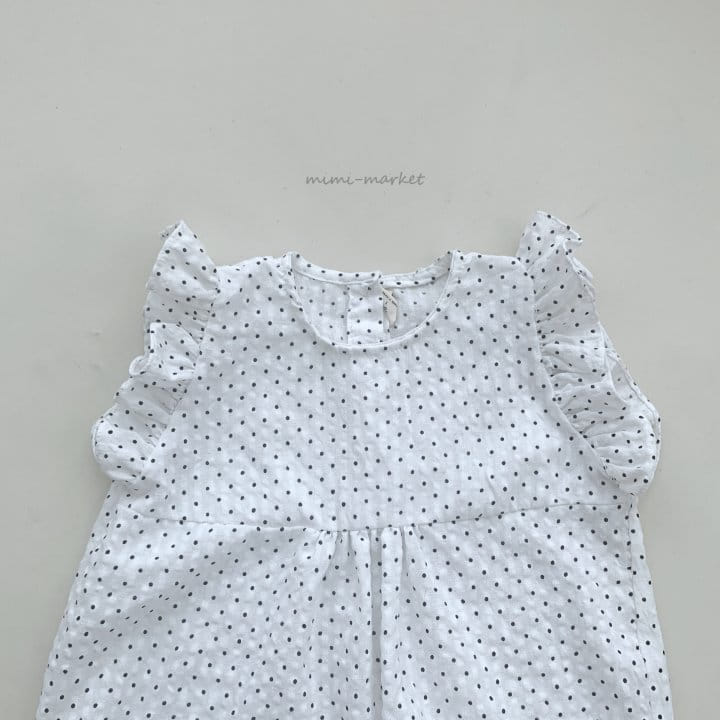 Mimi Market - Korean Baby Fashion - #babygirlfashion - Dot Body Suit - 2