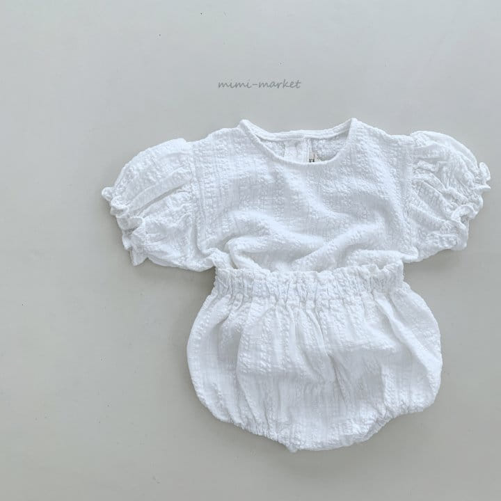 Mimi Market - Korean Baby Fashion - #babygirlfashion - Minon Top Bottom Set