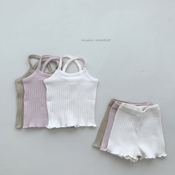 Mimi Market - Korean Baby Fashion - #babygirlfashion - Slop Top Bottom Set