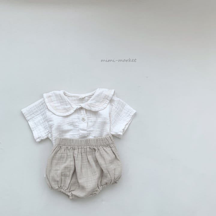 Mimi Market - Korean Baby Fashion - #babylifestyle - Bebe Top Bottom Set - 7