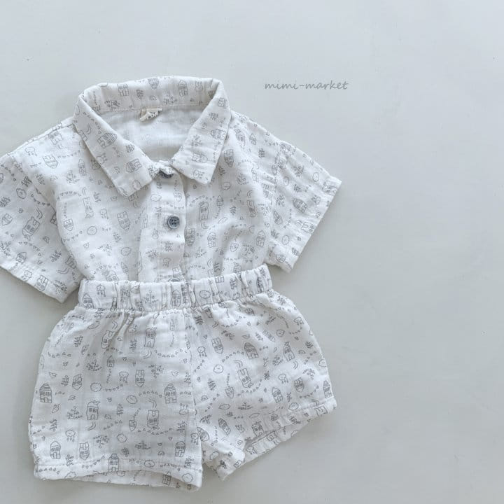 Mimi Market - Korean Baby Fashion - #babylifestyle - Coou Top Bottom Set - 3