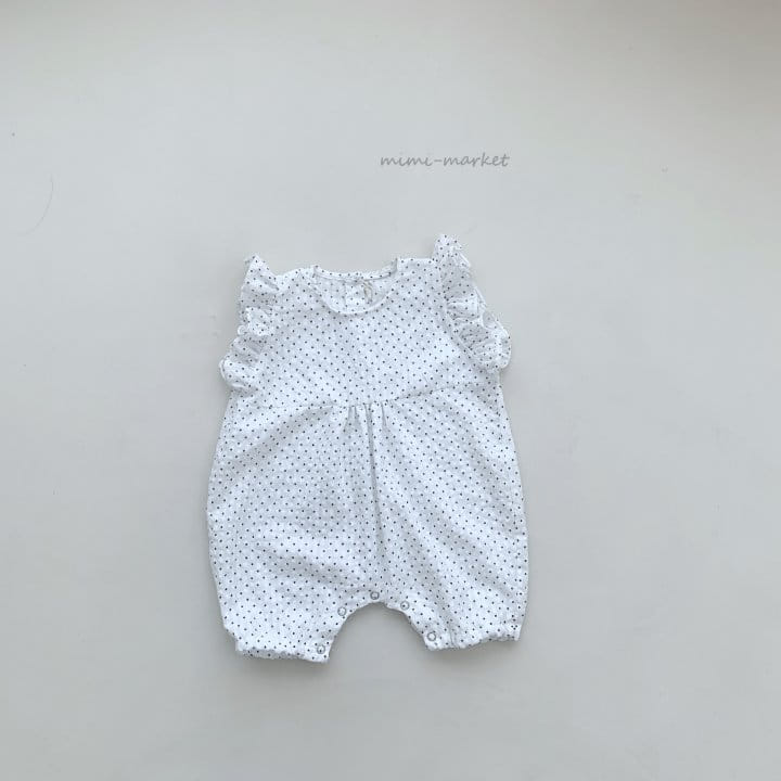Mimi Market - Korean Baby Fashion - #babylifestyle - Dot Body Suit - 4