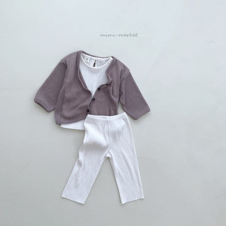 Mimi Market - Korean Baby Fashion - #babyoninstagram - Summer Cardigan - 8