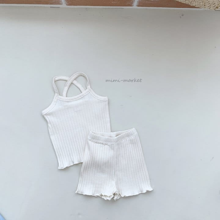Mimi Market - Korean Baby Fashion - #babyoninstagram - Slop Top Bottom Set - 3