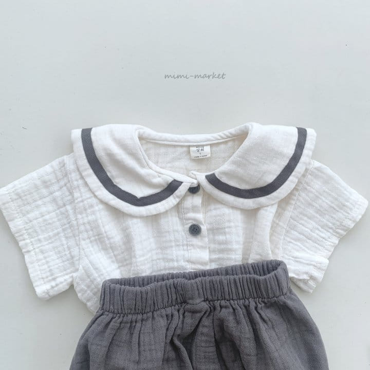 Mimi Market - Korean Baby Fashion - #babyootd - Bebe Top Bottom Set - 9