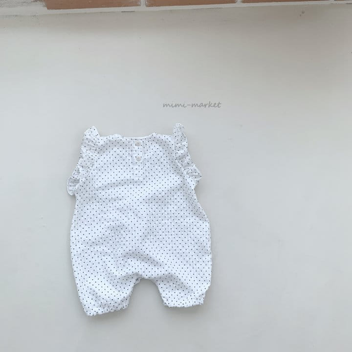 Mimi Market - Korean Baby Fashion - #babyootd - Dot Body Suit - 5