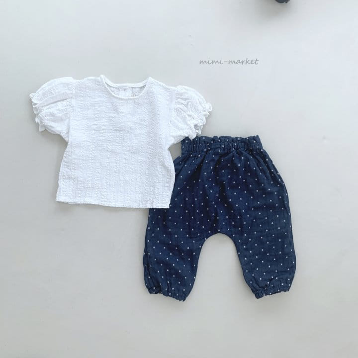 Mimi Market - Korean Baby Fashion - #babyootd - Double Dot Pants - 4