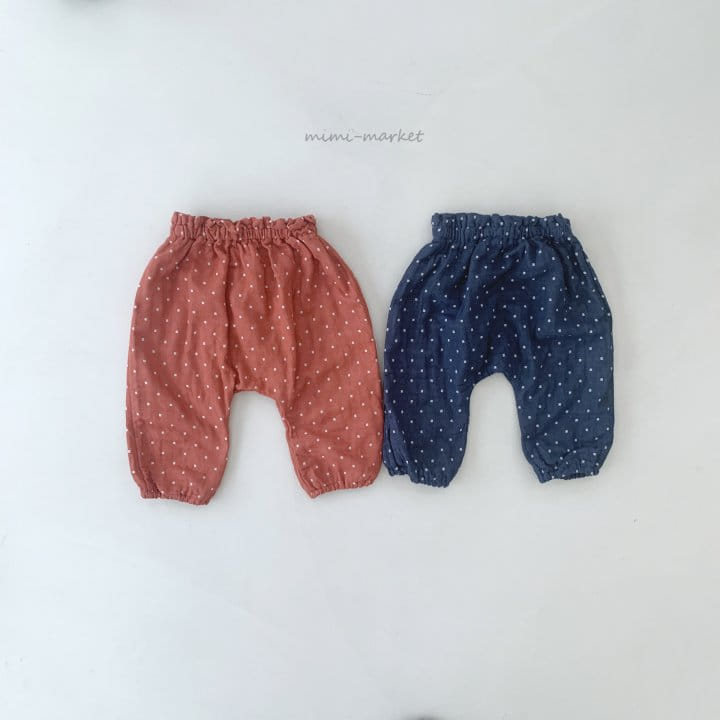 Mimi Market - Korean Baby Fashion - #onlinebabyshop - Double Dot Pants - 8