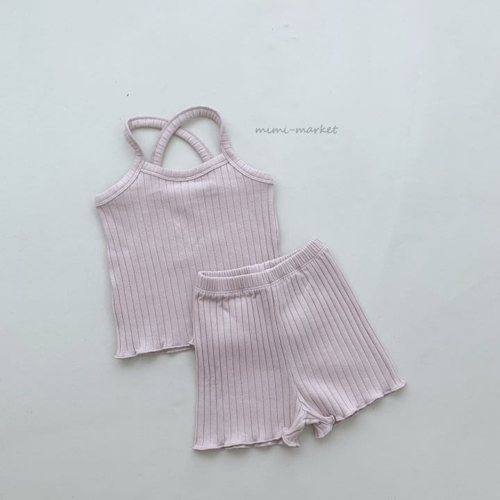Mimi Market - Korean Baby Fashion - #onlinebabyshop - Slop Top Bottom Set - 9