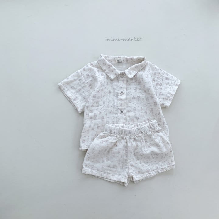 Mimi Market - Korean Baby Fashion - #smilingbaby - Coou Top Bottom Set - 11
