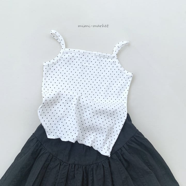 Mimi Market - Korean Children Fashion - #littlefashionista - Tang String Sleeveless Tee - 6
