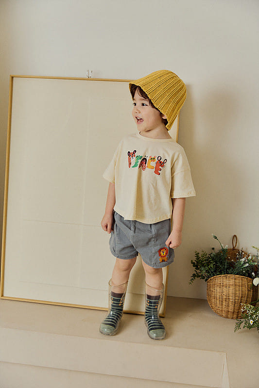 Mimico - Korean Children Fashion - #Kfashion4kids - Solid Tee - 8