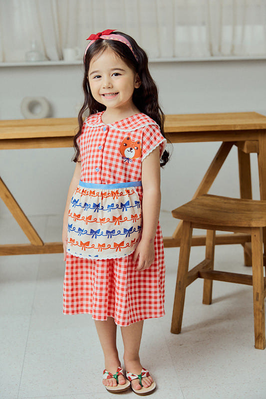 Mimico - Korean Children Fashion - #Kfashion4kids - Apron  - 3