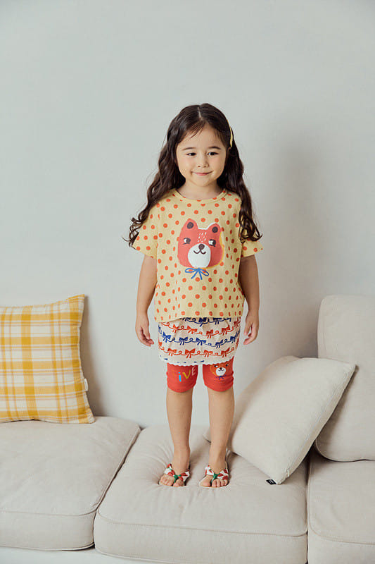Mimico - Korean Children Fashion - #prettylittlegirls - Dot Tee - 4
