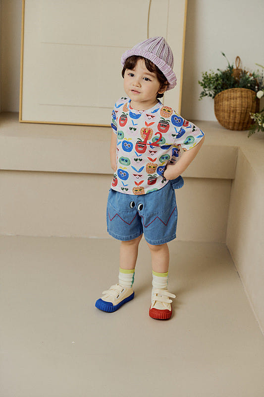 Mimico - Korean Children Fashion - #childofig - Lion Apple Tee - 8