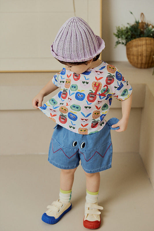 Mimico - Korean Children Fashion - #childrensboutique - Lion Apple Tee - 9
