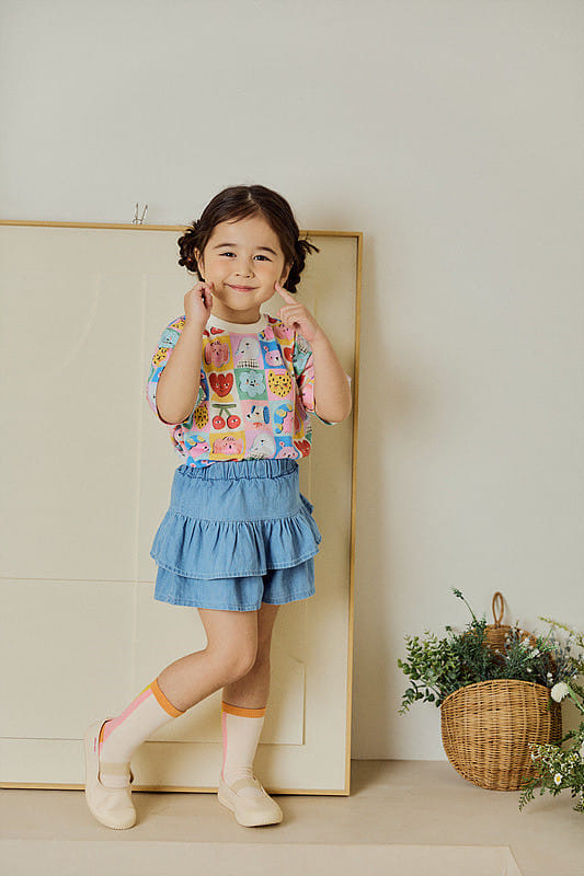 Mimico - Korean Children Fashion - #designkidswear - Check Car Tee - 4