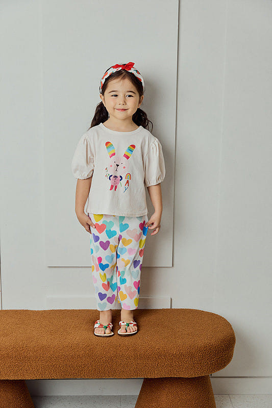 Mimico - Korean Children Fashion - #fashionkids - Rabbit Tee - 8